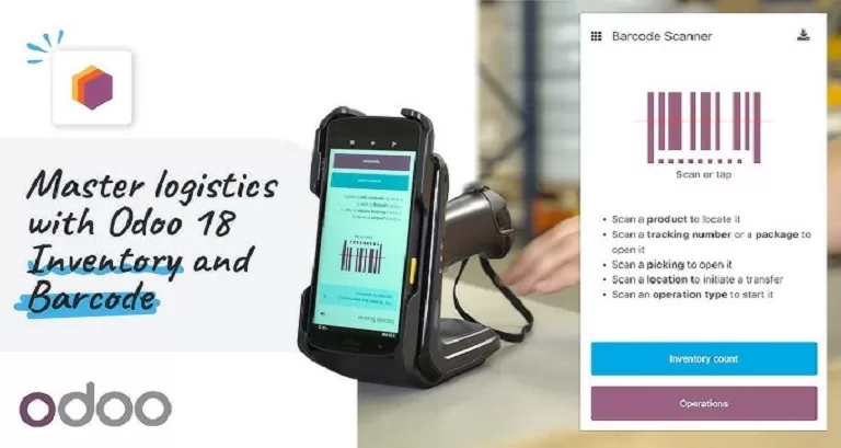 Odoo Barcode Reader: Increase Your Stock with the Odoo Barcode Reader