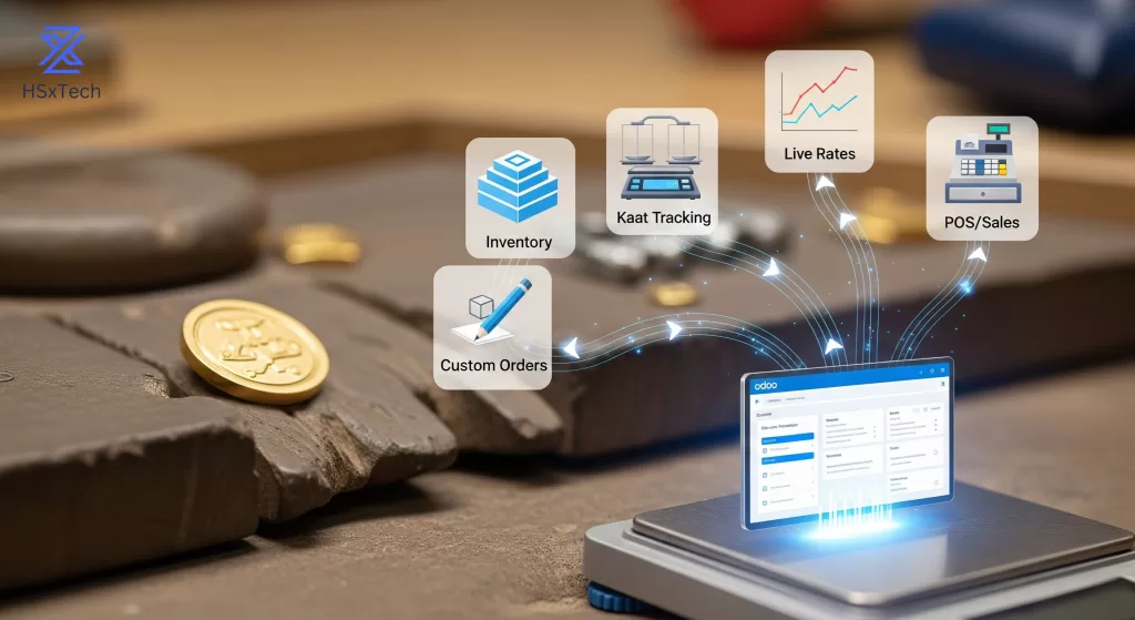 Odoo ERP for Jewelry: 5 Must-Have Modules