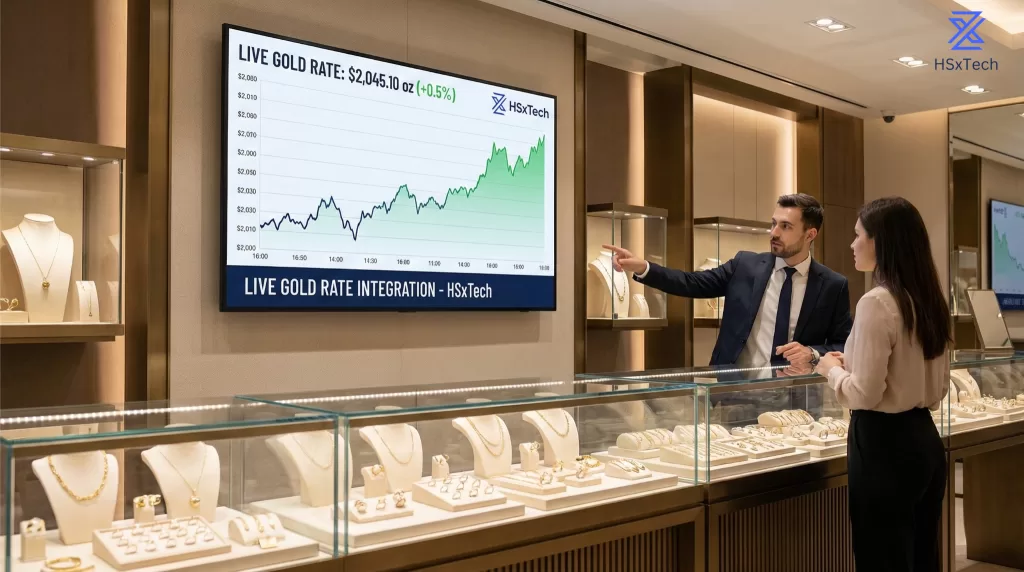 Why Live Gold Rate Integration Is Key for Jewelry Business