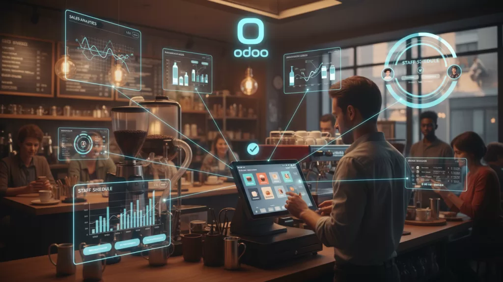 Odoo ERP for Coffee Shops: Full Business Integration