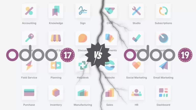 Odoo 17 vs Odoo 19: What’s Changed and Should You Upgrade?