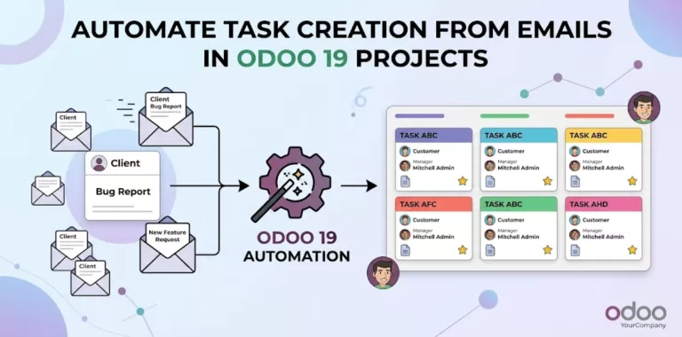 How to Automate Task Creation from Emails in Odoo 19 Projects