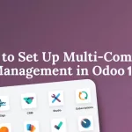 this image tell How to Manage Multi-Company Operations in Odoo 19